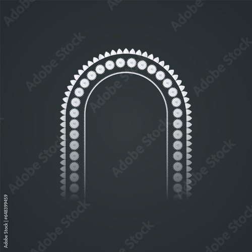 Hindu Festival Durga Puja Border Decorations, Durga Puja Frame, Durga Puja Background, Durga Puja Bengali Hindu festival border vector free images