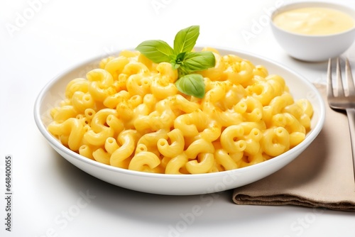 Delicious Macaroni and Cheese. Generative Ai