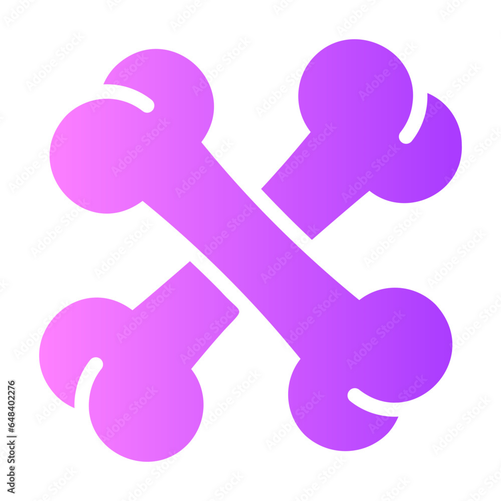 bone Gradient icon bone Gradient icon