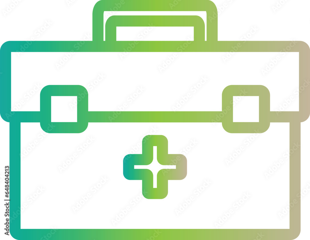 Obraz premium first aid icon