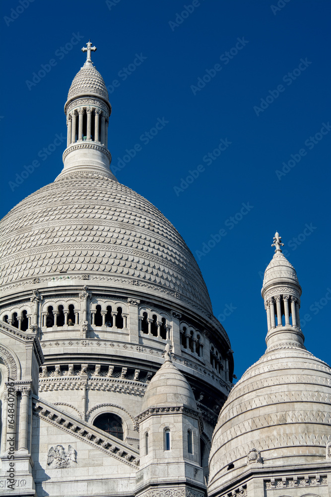 details of the architecture of Sacre Coeur de Paris details of the architecture of Sacre Coeur de Paris