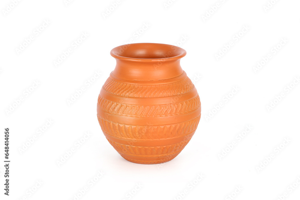 Engraved Clay Pitcher