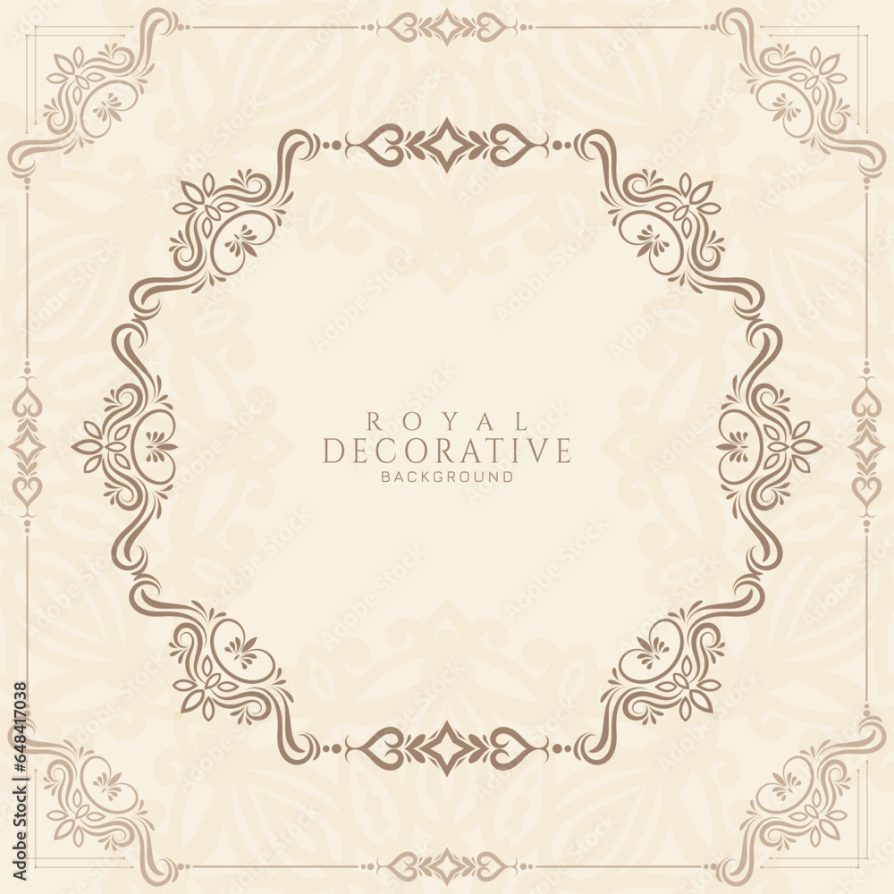 Luxurious elegant decorative floral frame background Luxurious elegant decorative floral frame background
