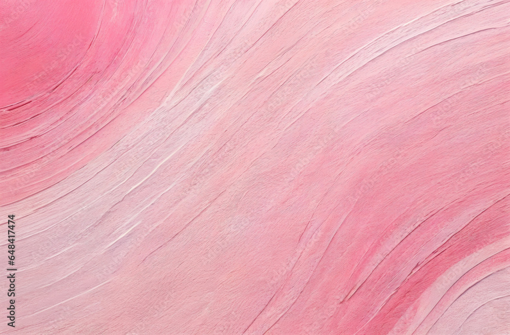 Abstract background in pink pastel colors. realistic water painted textured, Modern hand drawn painting on canvas
