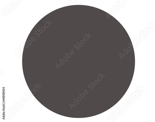 Gray circle