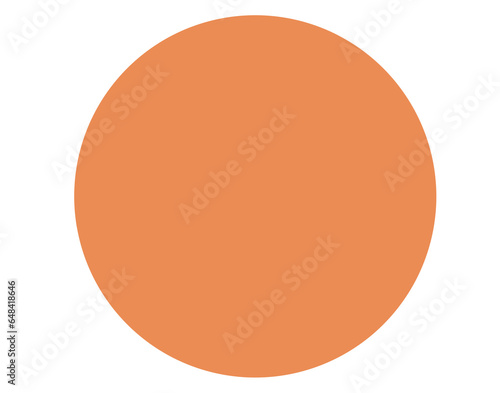 Orange circle