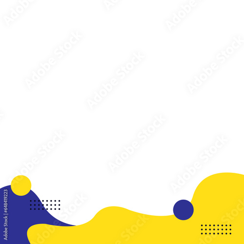Footer Modern Memphis