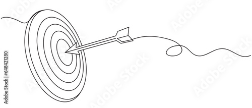 target icon line art style , target business line art vector eps 10