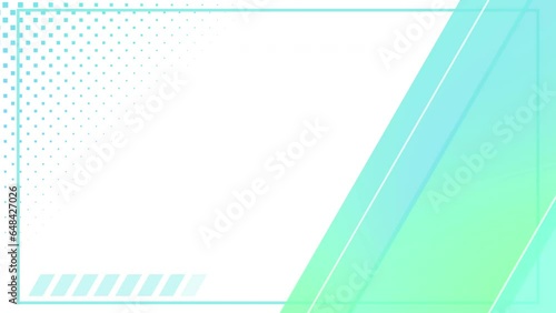 流れる線のループアニメーション　
白背景