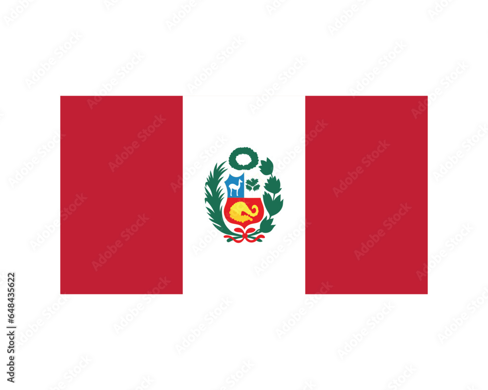 Typography of Independence Day, National Day of a country, Vector and editable file for Independence Day, Flag colors typography, Independence Day of Peru, Peru typography, Flag, 28th July, Flat Flag
