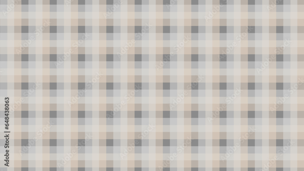 Light beige and grey plaid fabric texture as a background Light beige and grey plaid fabric texture as a background