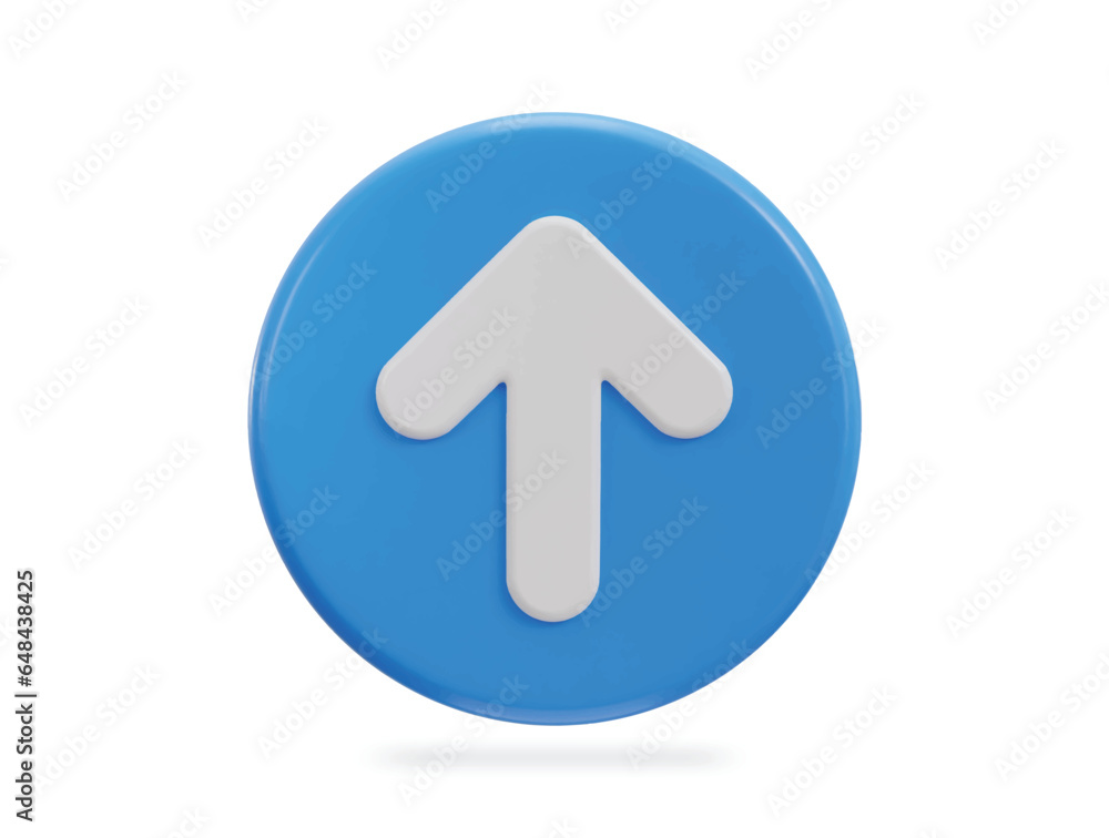 3d up arrow icon 3d up arrow icon