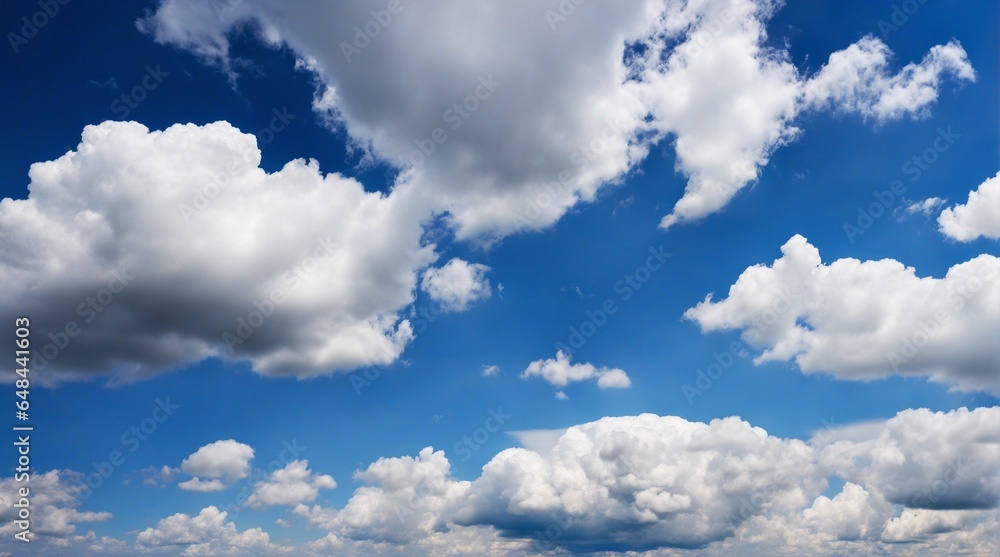 Beatiful sky with comolus clouds Beatiful sky with comolus clouds