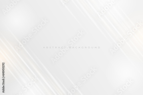 Abstract Elegant white and grey Background with light effect