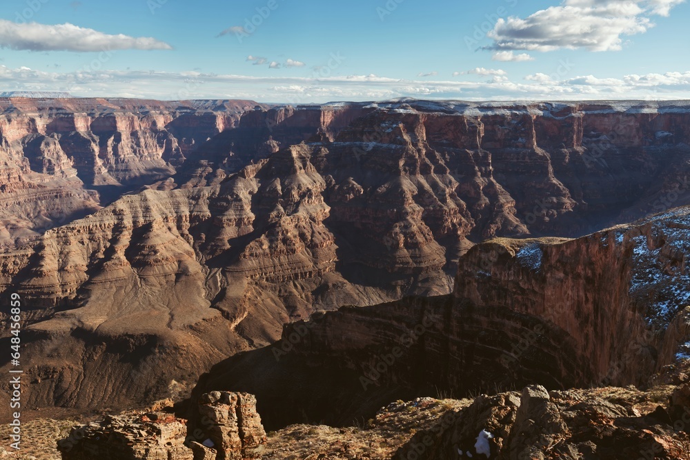 Grand Canyon West and the Valley Below: A Panoramic Wonder