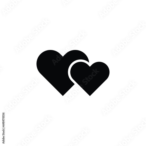 heart icon on white background