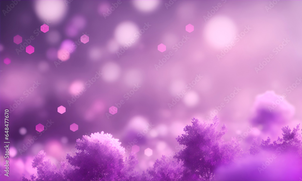 purple snow flakes glittery bokeh background purple snow flakes glittery bokeh background