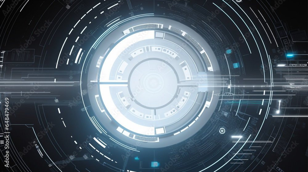 Modern futuristic technology wallpaper background Modern futuristic technology wallpaper background