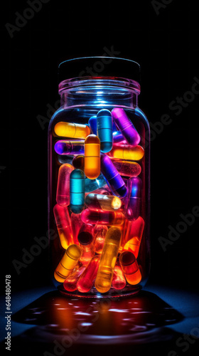pills in a bottle