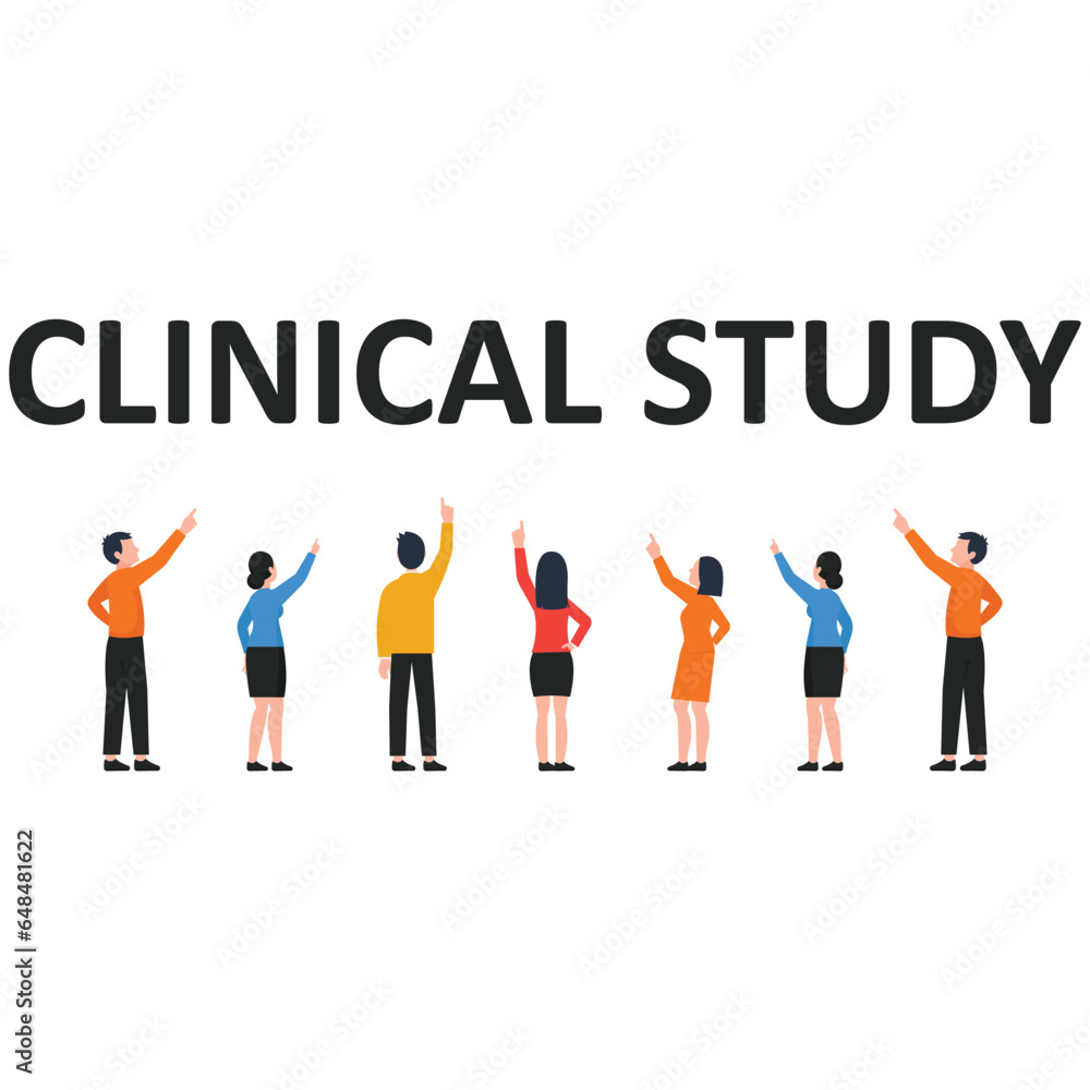A clinical study is a research investigation conducted in a controlled and systematic manner involving human participants or patients to evaluate the safety, efficacy, and effectiveness of medical tre - obrazy, fototapety, plakaty 
