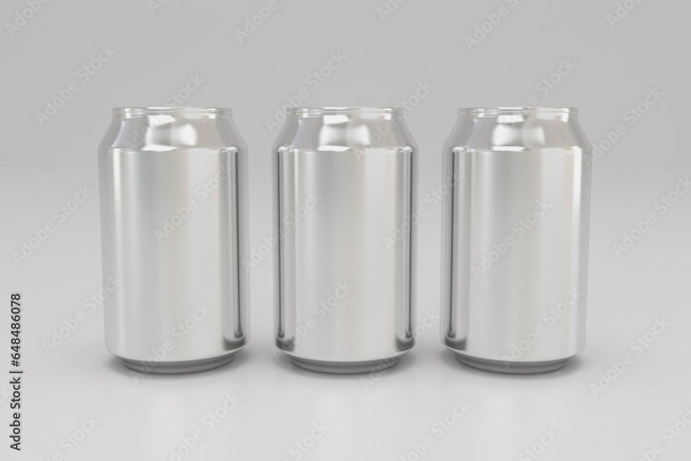 Soda Beverage Tin Can Packaging Mockup Soda Beverage Tin Can Packaging Mockup