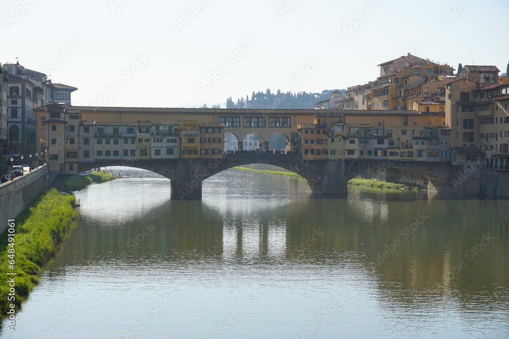 Puente Vecchio en Florencia, Italia