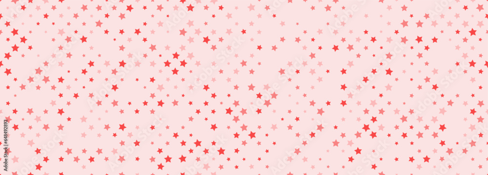 Seamless star pattern. Background with stars of different shades and sizes for textiles, packaging and creative design ideas Seamless star pattern. Background with stars of different shades and sizes for textiles, packaging and creative design ideas