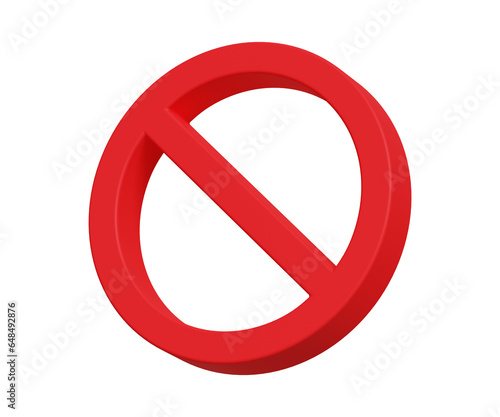 фотографія 3D ban icon