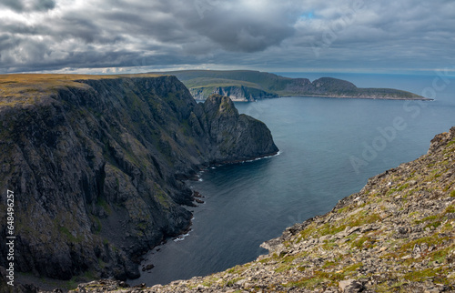 Nordkapp (North Cape), Troms of Finnmark, Norway. commonly referred to as the northernmost point of Europe