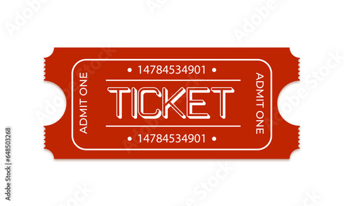 Ticket red