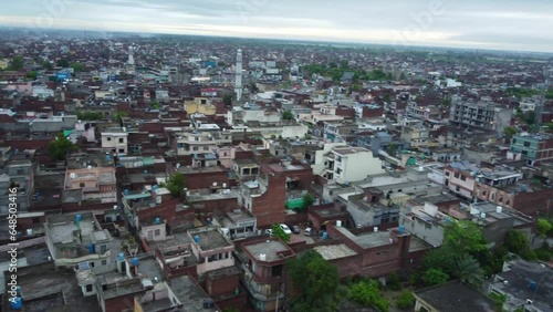 Wallpaper Mural aerial view of historical place in residential area Torontodigital.ca