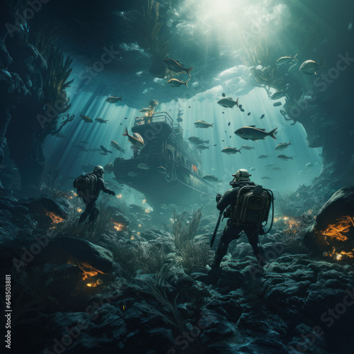 Beneath the Waves: Discovering Underwater Battlefields
