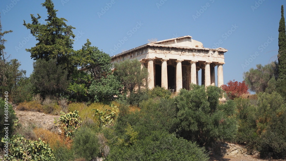 Temple of Hephaestus and Ancient Agora of Athens, Greece