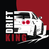 drift king design vector element
