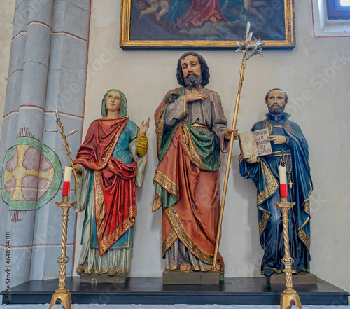 figures in the church