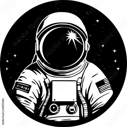 Wallpaper Mural Astronaut - Minimalist and Flat Logo - Vector illustration Torontodigital.ca