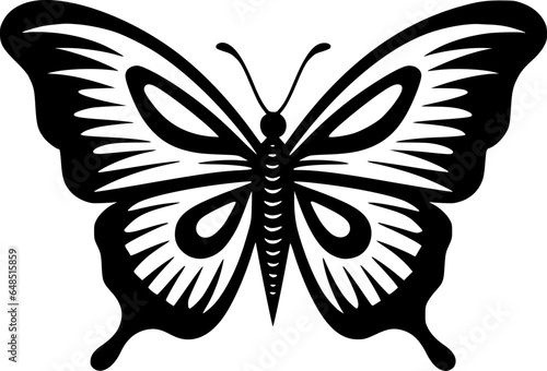 Butterfly - Minimalist and Flat Logo - Vector illustration © CreativeOasis