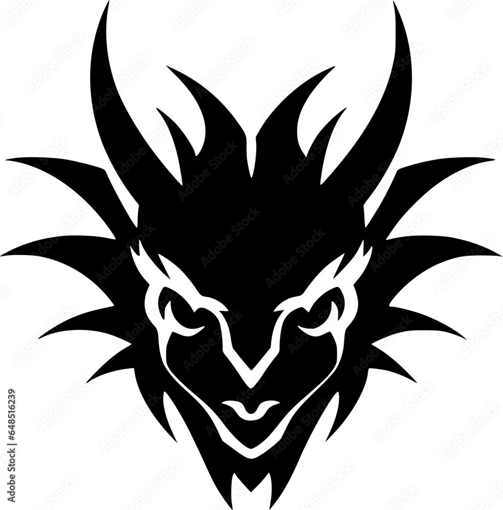 Dragon | Minimalist and Simple Silhouette - Vector illustration Dragon | Minimalist and Simple Silhouette - Vector illustration