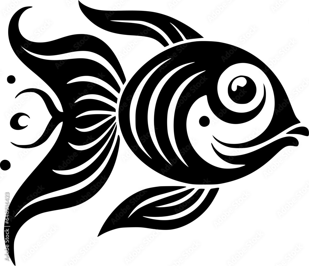Fish - High Quality Vector Logo - Vector illustration ideal for T-shirt graphic Fish - High Quality Vector Logo - Vector illustration ideal for T-shirt graphic