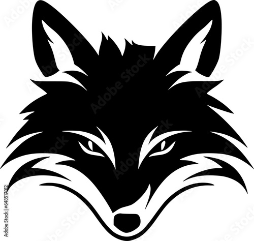 Fox | Minimalist and Simple Silhouette - Vector illustration