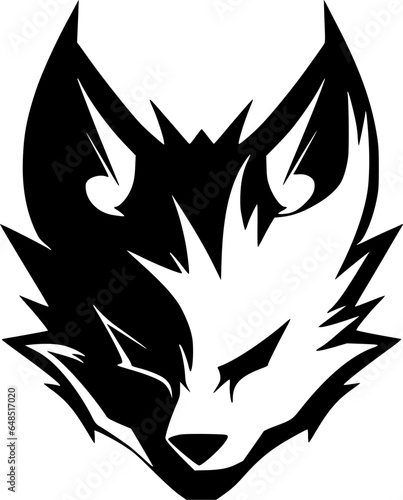 Fox | Minimalist and Simple Silhouette - Vector illustration