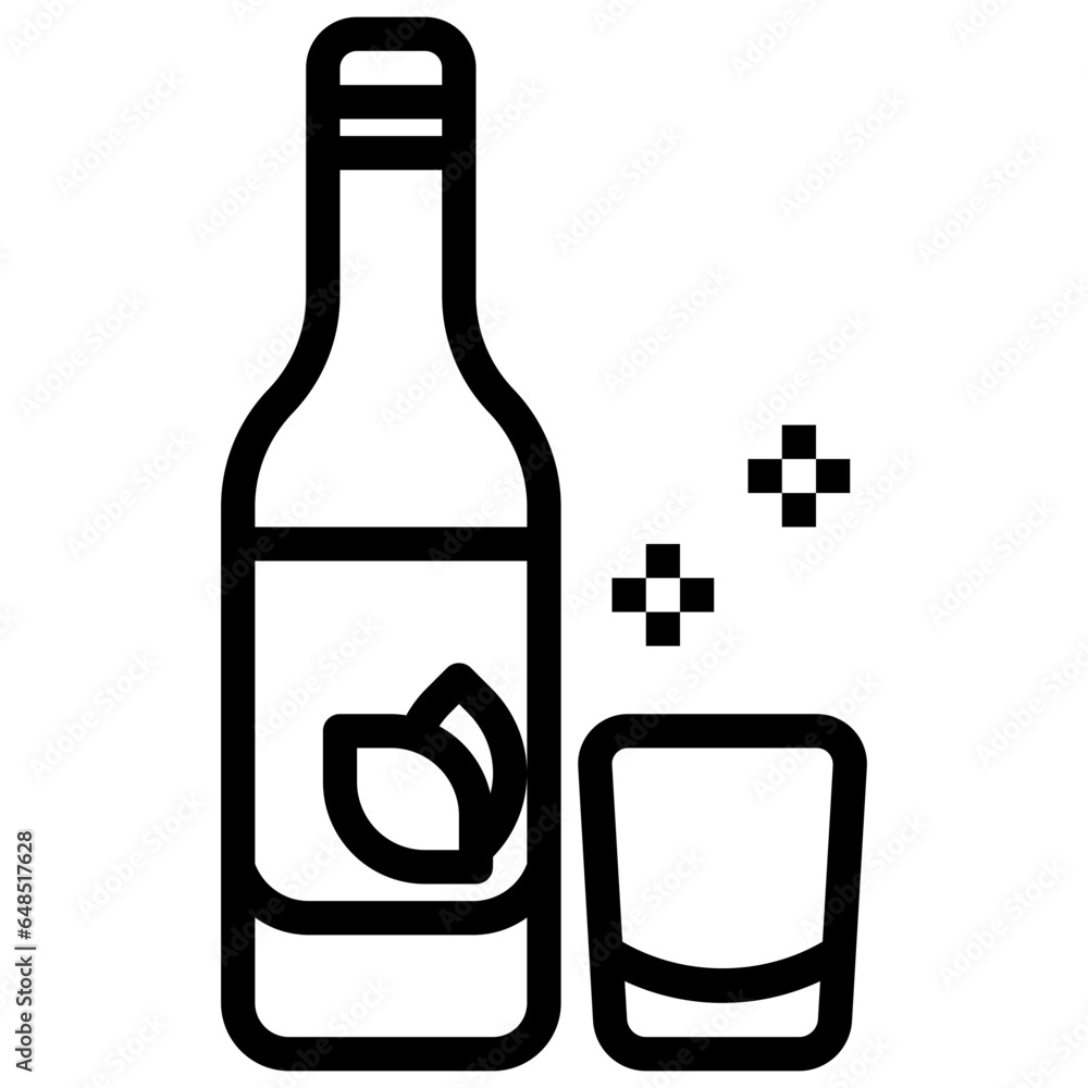 SOJU filled outline icon,linear,outline,graphic,illustration SOJU filled outline icon,linear,outline,graphic,illustration