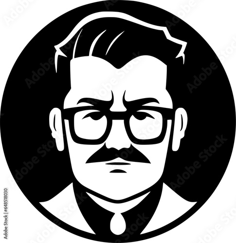 Teacher | Minimalist and Simple Silhouette - Vector illustration