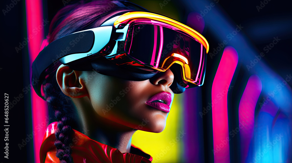 Colorful Psycho Waves: A Young Woman’s Dreamy VR Adventure Colorful Psycho Waves: A Young Woman’s Dreamy VR Adventure