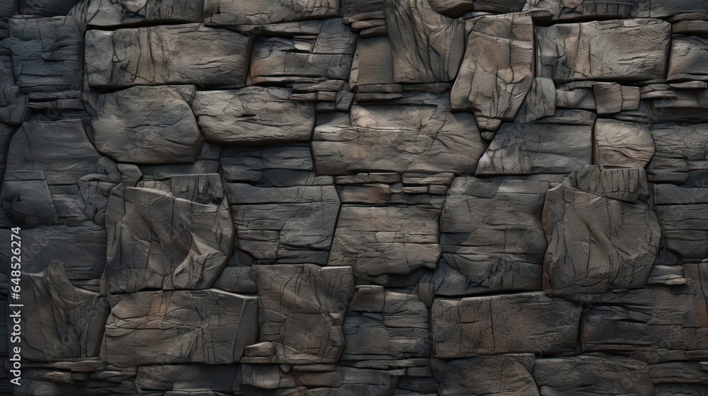 Fototapeta premium Design template for stone wall