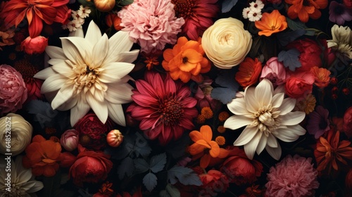 Beautiful flower patterns - Floral background