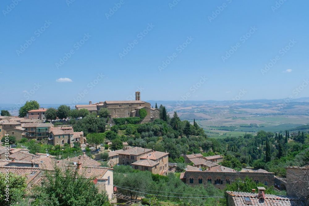 view of the city of town umbria
