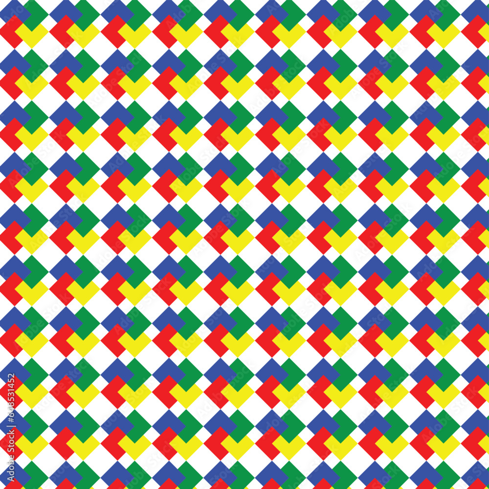 Seamless, abstract pattern. Colorful design, geometric 3d illustration wallpaper, background, Seamless, abstract pattern. Colorful design, geometric 3d illustration wallpaper, background,
