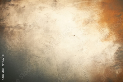Abstract Painting Background - Gray and Gold with Scratched Texture