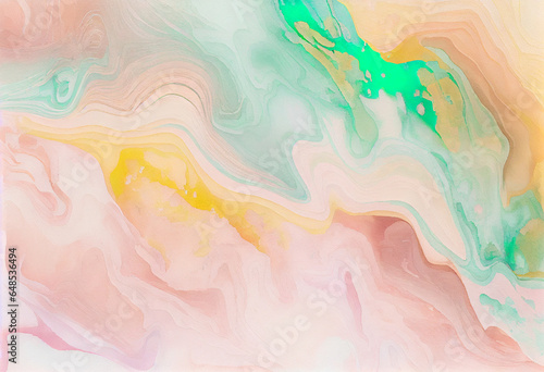 Cream color watercolor pattern texture background. Generative AI